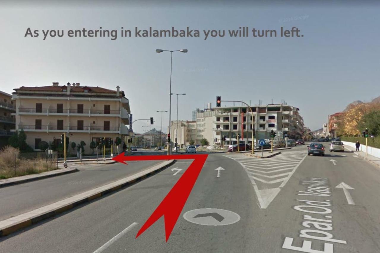 Gekas Deluxe Apartment Kalambáka Kültér fotó